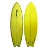 Polyester surfboard  Retro fish