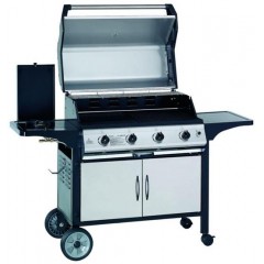 4B Steel Cabinet Trolley with Stainless Steel Hood / 2
