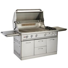 6B Stainless Steel Built-in Grill with Stainless Steel Cart / 2