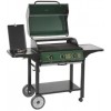 wooden trolley, BBQ grill