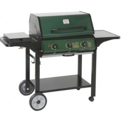 wooden trolley, BBQ grill / 2