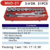 Socket Wrench Sets M6D-21