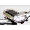 Solar White LED Bicycle Light