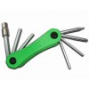 Hex wrench set w/8mm socket