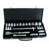 25PCS- 1/2"DR. SOCKET SET W/ METAL BOX SET