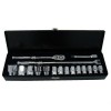 18PCS 1/2"DR. SOCKET SET