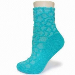 Women Towel Patterning Socks