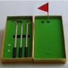 golf pen gift set with putting game