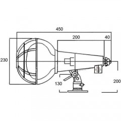 Flood Light Fixture / 2