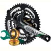 External BB Axle Integrated Triple-Chainring Crankset for BB30
