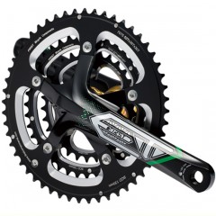 External BB Axle Integrated Triple-Chainring Crankset for BB30 / 3