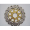 Motorcycle front brake rotor disc