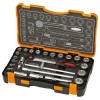 High Torque Reversible Ratchet & Socket Wrench Set