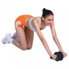 DOUBLE WHEEL EXERCISER (W-001) / 2