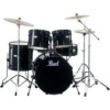Pearl Forum Fzh725p 5-Piece Drum Set Black/Black Hrdwr