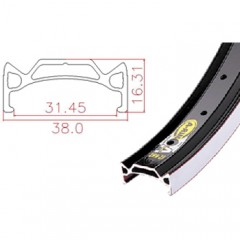 Rims For BMX (DMW39)
