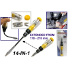 14 IN 1 Flexible Gearless Ratchet Screwdriver (2032)