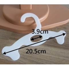 Doggie clothes hanger