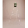 Folding Easel Rack/Green Basket