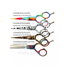 Stainless Steel Hair Scissors with Zinc-Alloy Handles / 3