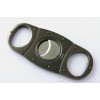 Stainless Steel Blade Cigar Cutters with Black Titanium Plated