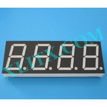 RED 0.80-inch Four Digit LED 7-Segment Display - XL-FD108001