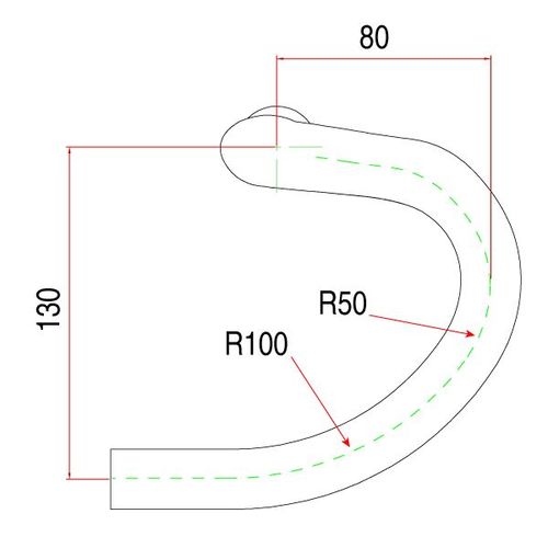 Handlebar HB-RBC2/35 / 3