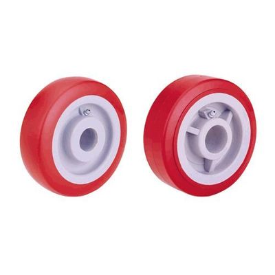 POLYURETHANE ON POLYOLEFIN CENTER WHEELS