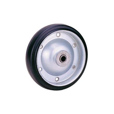 HI-ELASTIC RUBBER ON METAL CORE WHEELS