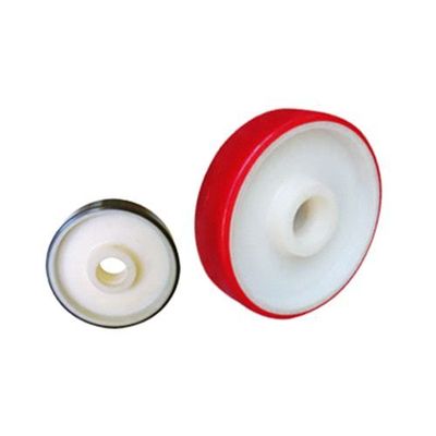 POLYURETHANE ON CAST NYLON (POLYAMIDE) WHEEL