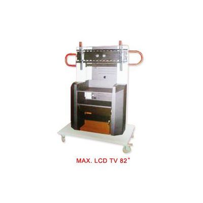 LCD TV PRESENTATION CART including HANGING RACK