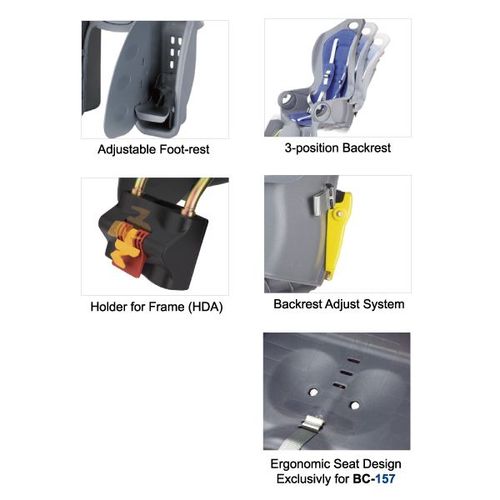 BabySeat SW-BC-135(157) Quick-release Baby Seat / 2