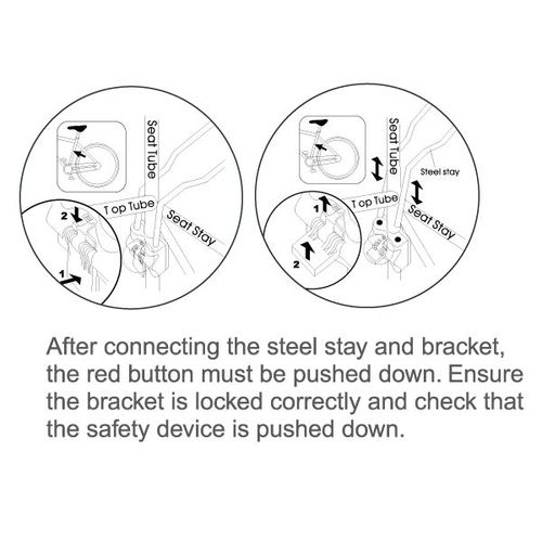 BabySeat SW-BC-135(157) Quick-release Baby Seat / 3