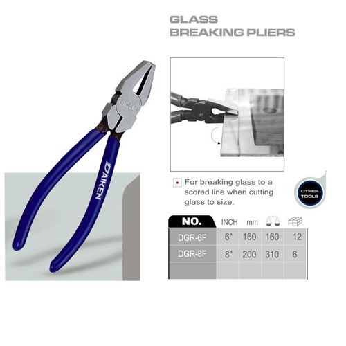 Glass Breaking Pliers