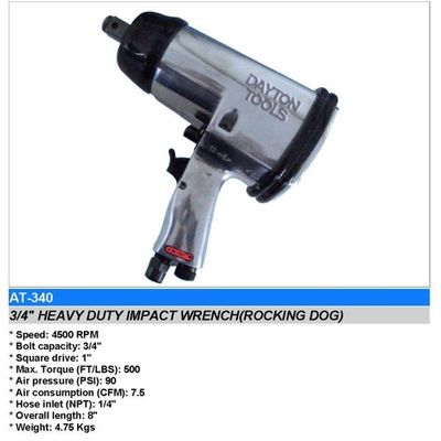 PNEUMATIC TOOLS->IMPACT WRENCH