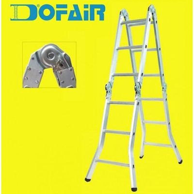 Aluminum Multi-Purpose Folding Ladder : (Splayed Legs)