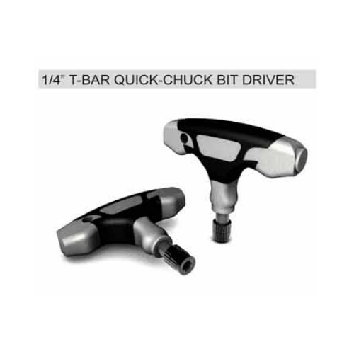 T-BAR Quick-chuck Bit drive