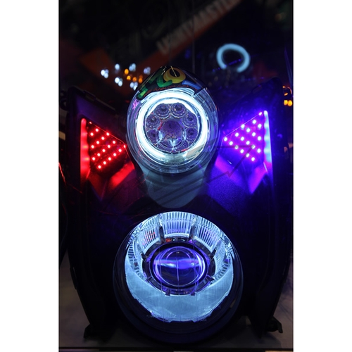 [MOS] Custom Headlight Lamp Head light for all kinds of scooter  motorcycle / 2