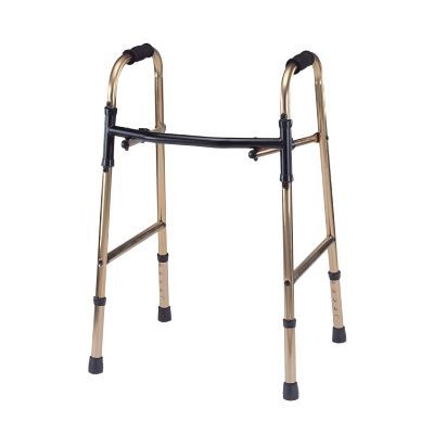 TwoButtons Aluminum Folding Walker