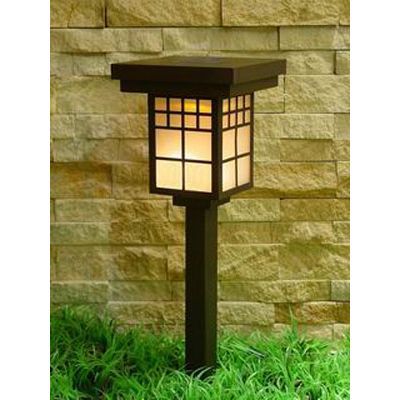 4-Side Flat Floor Solar Light