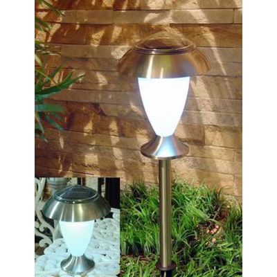 Two Purpose Stainless Steel Solar Light