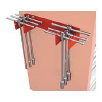 T-handle holder for straight series & curve series