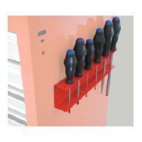 Screwdriver holder for straight series & curve series