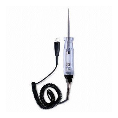1653 Heavy-Duty Circuit Tester, Wire Stretches to 12-foot with Spring Relief