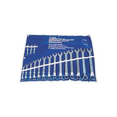 17pc Bacho Type Combination Wrench Set cw-b03