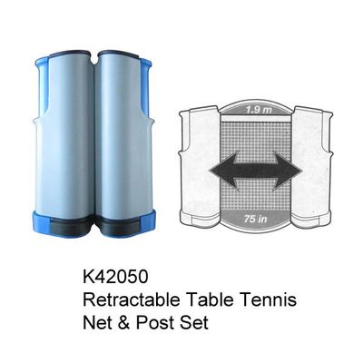 1. K42050 Retractable Table Tennis Net & Post