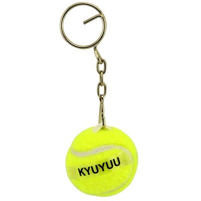 Tennis ball keychain/tennis ball keyring