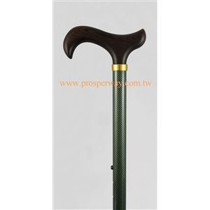 Straight Adjustable Canes / Green Check-802-687GN-568DWGN