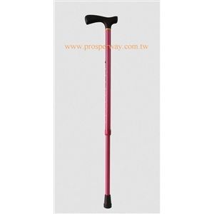 Straight Adjustable Canes / Red-228-RD-SCHDBR