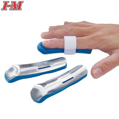 Bandage/Silicone/Heating Pad - Soft Aluminum Finger Immobilizer - OO-152